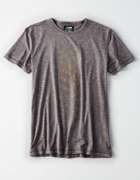 American Eagle Outfitters Ae Active Reflective Graphic Tee