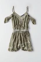 American Eagle Outfitters Ae Wrap Front Romper