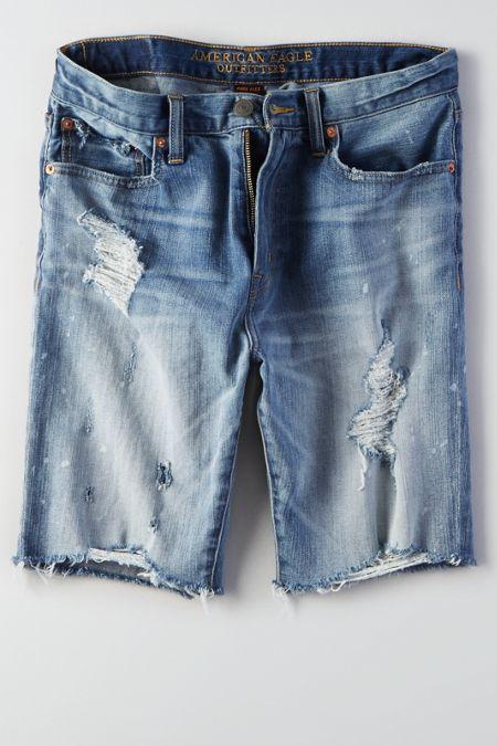 American Eagle Outfitters Ae Core Flex Denim Short