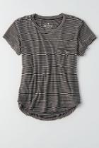 American Eagle Outfitters Ae Soft & Sexy Crew Pocket T-shirt