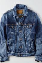 American Eagle Outfitters Ae Destroyed Denim Trucker Jacket