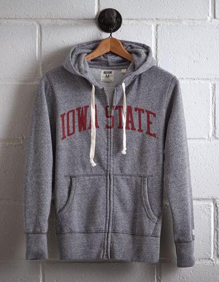 Tailgate Men's Iowa State Zip Hoodie