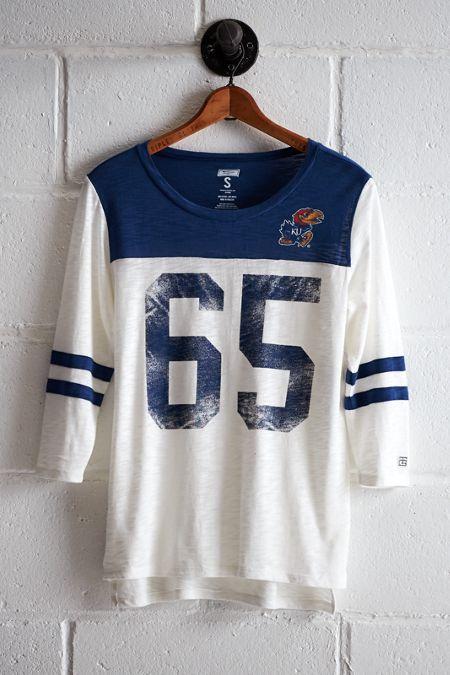 Tailgate Women's Kansas 3/4 Sleeve Jersey