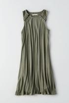 American Eagle Outfitters Ae Lace-up Detail Knit Dress
