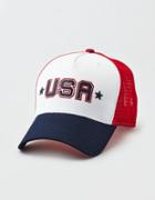 American Eagle Outfitters Ae Usa Trucker Hat