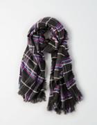 American Eagle Outfitters Ae Plaid Boucle Scarf