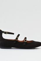 American Eagle Outfitters Ae Strappy Buckle Flats