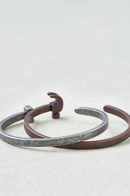 American Eagle Outfitters Hammer And Nail Metal Cuff