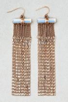 American Eagle Outfitters Ae Chain Shoulder Duster Earrings