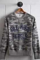 Tailgate Ole Miss Rebels Camo Sweatshirt