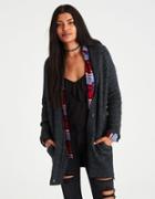 American Eagle Outfitters Ae Slouchy Shawl Collar Cardigan
