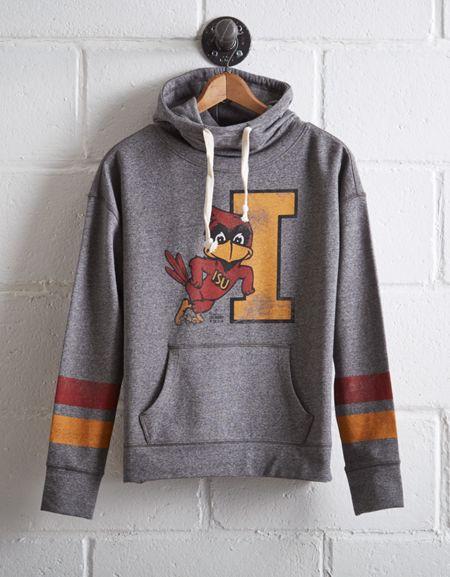 Tailgate Women's Iowa State Cowl Neck Hoodie