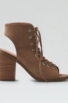 American Eagle Outfitters Ae Lace-up Block Heel