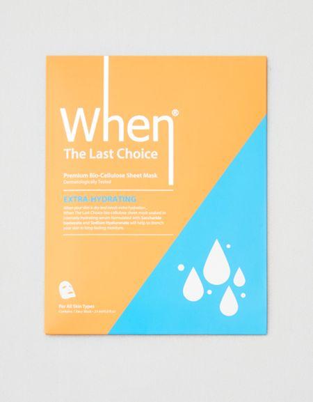 American Eagle Outfitters When The Last Choice Face Mask