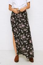 American Eagle Outfitters Don't Ask Why Side Slit Maxi Skirt