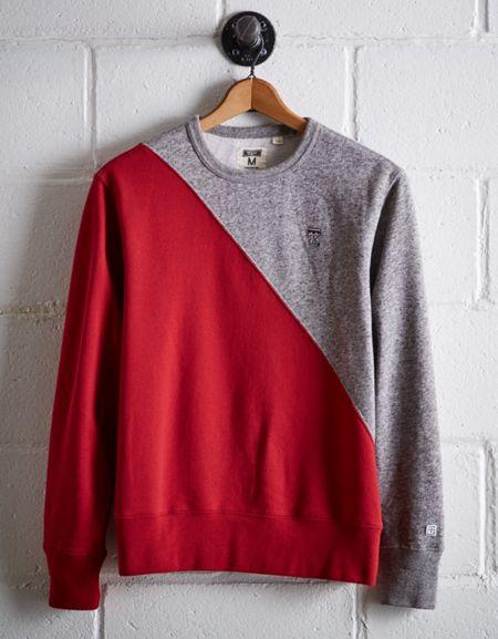 Tailgate Men's Texas Tech Colorblock Sweatshirt