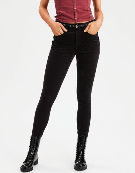 American Eagle Outfitters High-waisted Corduroy Jegging