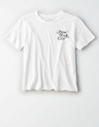 American Eagle Outfitters Ae Nyc Shrunken Graphic T-shirt