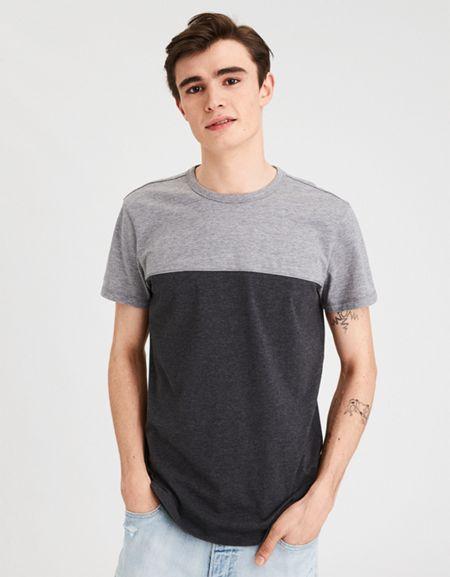 American Eagle Outfitters Ae Colorblock T-shirt