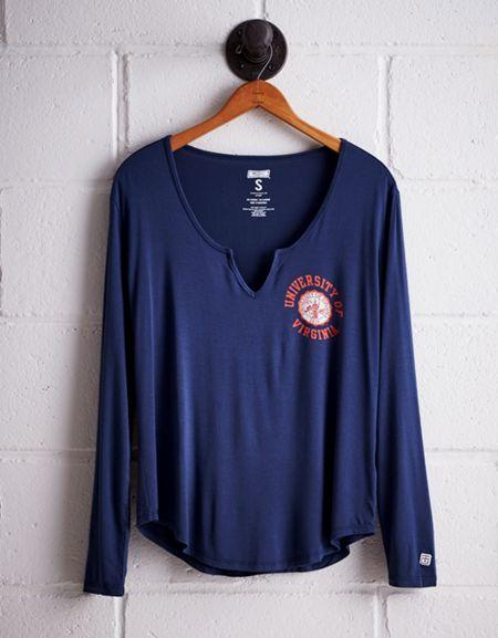 Tailgate Women's Uva Split Neck T-shirt