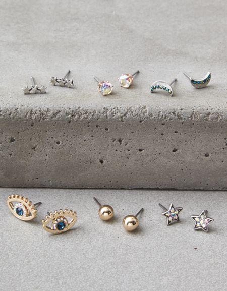 American Eagle Outfitters Ae Stud Earrings 6-pack Gift Set