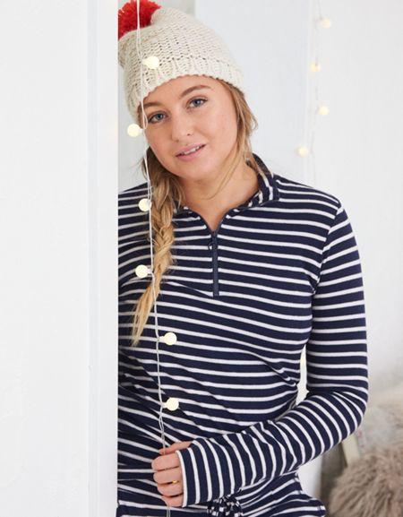 Aerie Plush Quarter Zip Tee