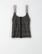 American Eagle Outfitters Ae Essential Ribbed Hook-and-eye Tank