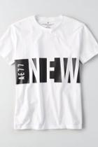 American Eagle Outfitters Ae Crew New York Graphic Tee