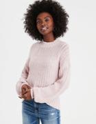 American Eagle Outfitters Ae Mock Neck Pullover Sweater