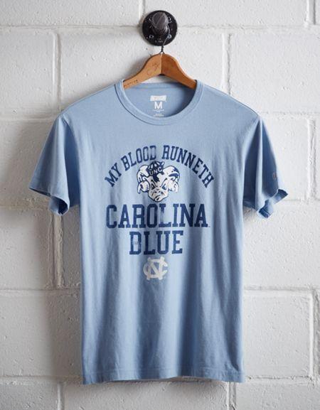 Tailgate Men's Unc Carolina Blue T-shirt