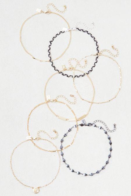 American Eagle Outfitters Ae Week Choker 7-pack