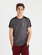 American Eagle Outfitters Ae Active Shoulder Stripe T-shirt