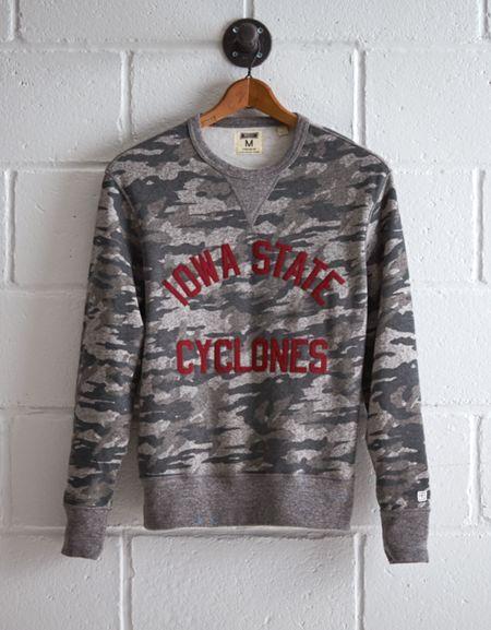 Tailgate Men's Iowa State Camo Sweatshirt