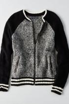 American Eagle Outfitters Ae Sweater Bomber Jacket