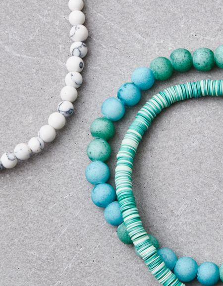 American Eagle Outfitters Ae Teal Bracelet Bundle