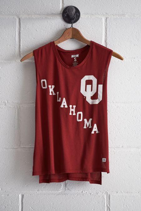 Tailgate Women's Oklahoma Muscle T-shirt