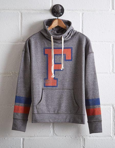 Tailgate Women's Florida Gators Cowl Neck Hoodie