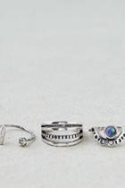 American Eagle Outfitters Ae Petal And Stone Ring