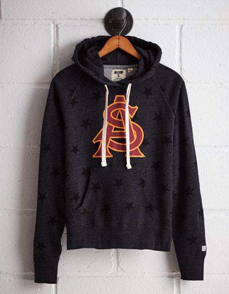 Tailgate Women's Asu Terry Fleece Star Hoodie