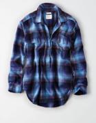 American Eagle Outfitters Ae Plaid Button Up Shirt
