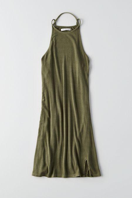 American Eagle Outfitters Ae Soft & Sexy Cross-strap Dress