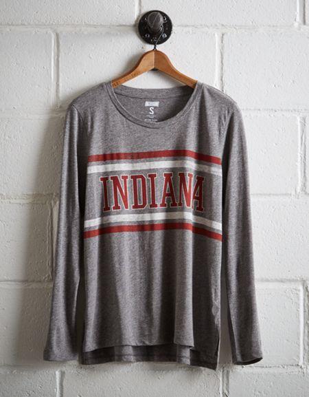 Tailgate Women's Indiana Long Sleeve T-shirt