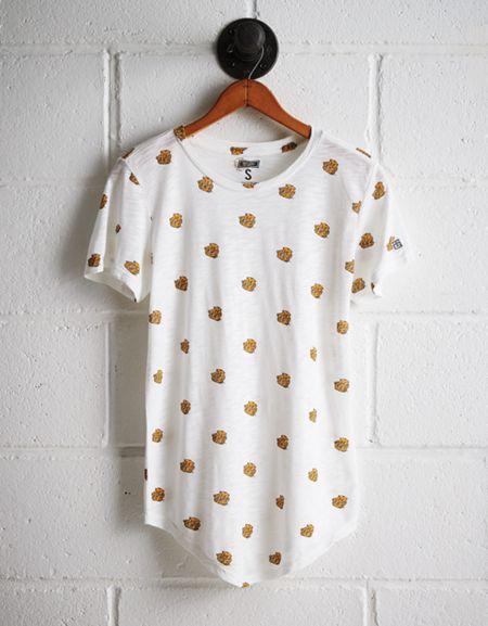 Tailgate Women's Michigan All-over Graphic Tee