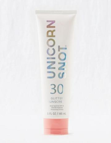 Aerie Unicorn Snot Glitter Sunscreen