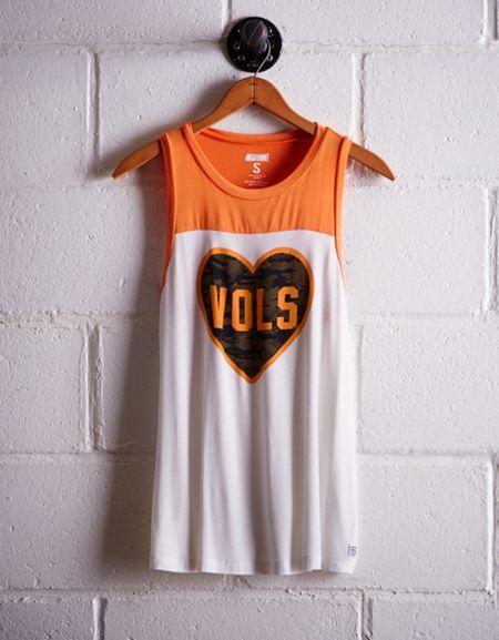 Tailgate Women's Tennessee Colorblock Tank