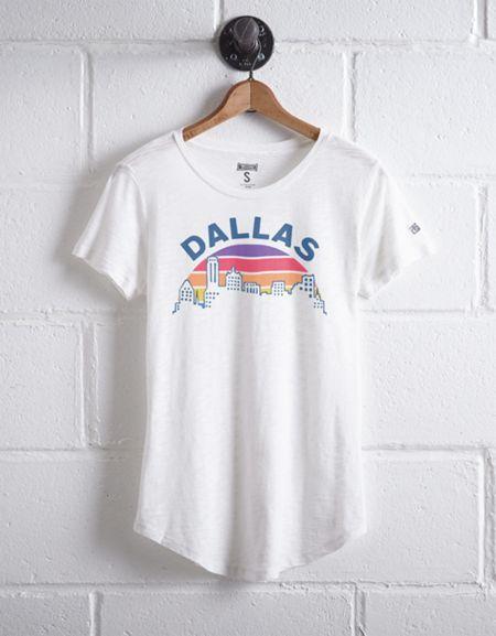 Tailgate Women's Dallas Sunset T-shirt