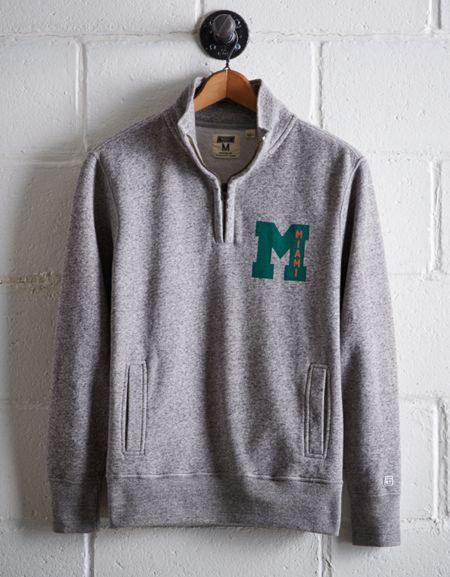 Tailgate Men's Miami Half-zip Fleece Popover