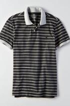 American Eagle Outfitters Ae Stripe Jersey Polo