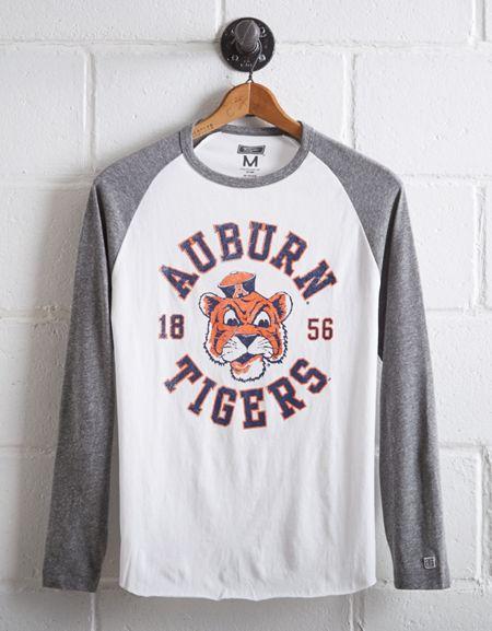 Tailgate Men's Auburn Tigers Baseball Shirt