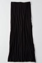American Eagle Outfitters Ae Double Slit Maxi Skirt